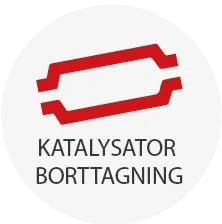 Där det är tillämpligt kan vi stänga av mjukvarufunktionaliteten och övervakningen för den sekundära syresensorn (O₂), vilket möjliggör borttagning av katalysatorn utan att utlösa diagnostiska felkoder eller varningslampor.